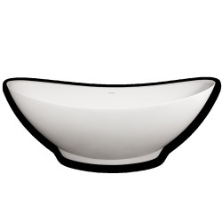 Kivimassist vann PAA Felice Siid, valge, 830 x 1945 mm
