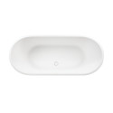 Ванна с каменной массой PAA Deco Nudo Silk, белый, 715 x 1655 мм