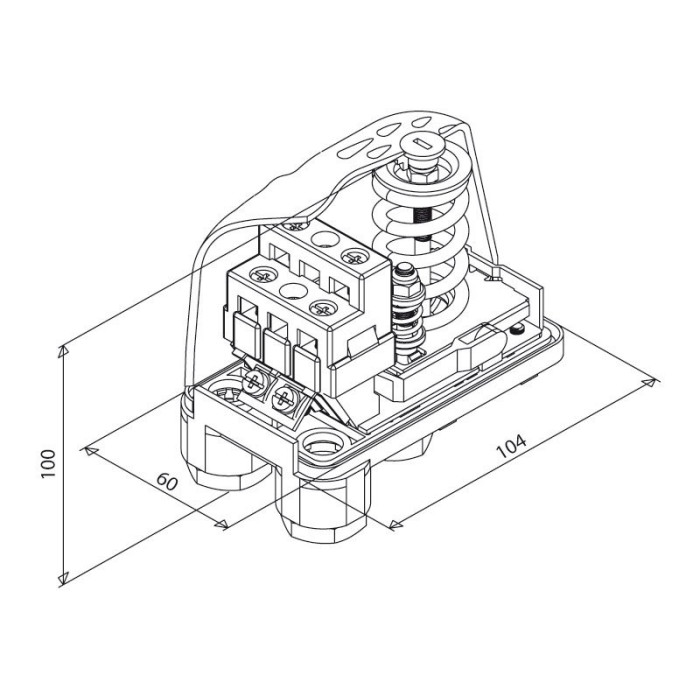 Veepumba surverelee SPERONI PM 5-ML, horisontaalne
