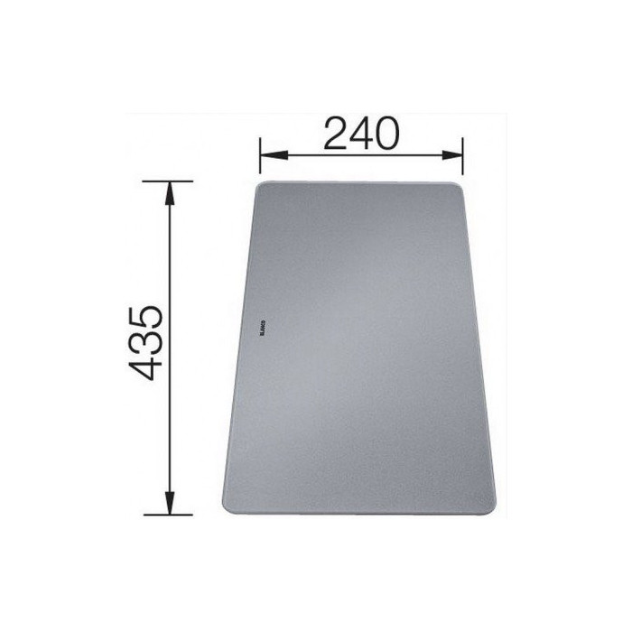 Pine for washbasins BLANCO. Cutting board, glass