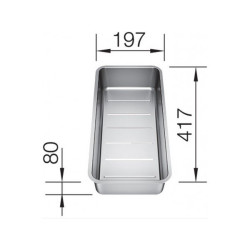 Pine for washbasins BLANCO. Strainer