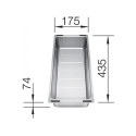 Pine for washbasins BLANCO. Strainer
