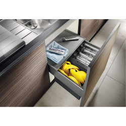 Waste sorting system for 50 cm cabinet BLANCO SELECT II 50/2, 2 x 19 l