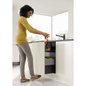 Supplement to the waste sorting system BLANCO MOVEX