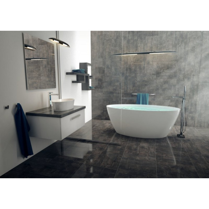 Used stone bath OMNIRES Marble+ Siena 1610 x 81 cm