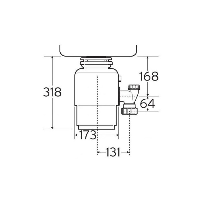 Ise Model 56 Food Waste Shredder