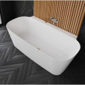 Built against the wall stone bathtub VAYER Nova 2 1640 x 830