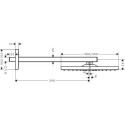 Pirmssienas termostata duša 6 in 1 komplekts HANSGROHE Raindance E 300 1jet, 27952000