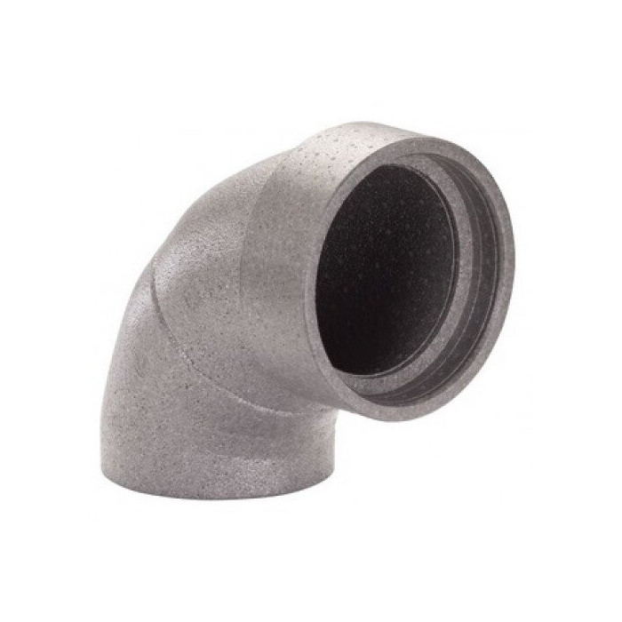 Утепленное колено с рукавом из гниющего полиэтилена (EPE) FITT 160/90 градусов