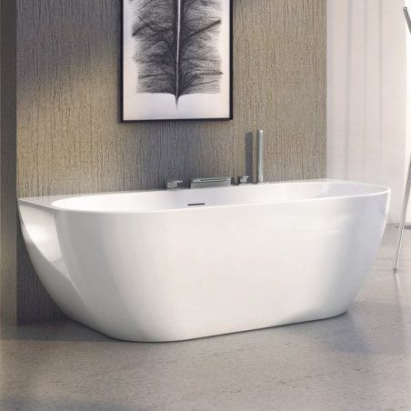 Akrüülvann RAVAK FREEDOM W 1660 x 800 mm, musta sifooniga