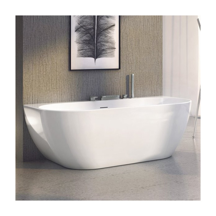 Akrüülvann RAVAK FREEDOM W 1660 x 800 mm, musta sifooniga