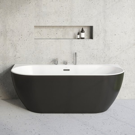 Akrüülvann RAVAK FREEDOM W 1660 x 800 mm, must