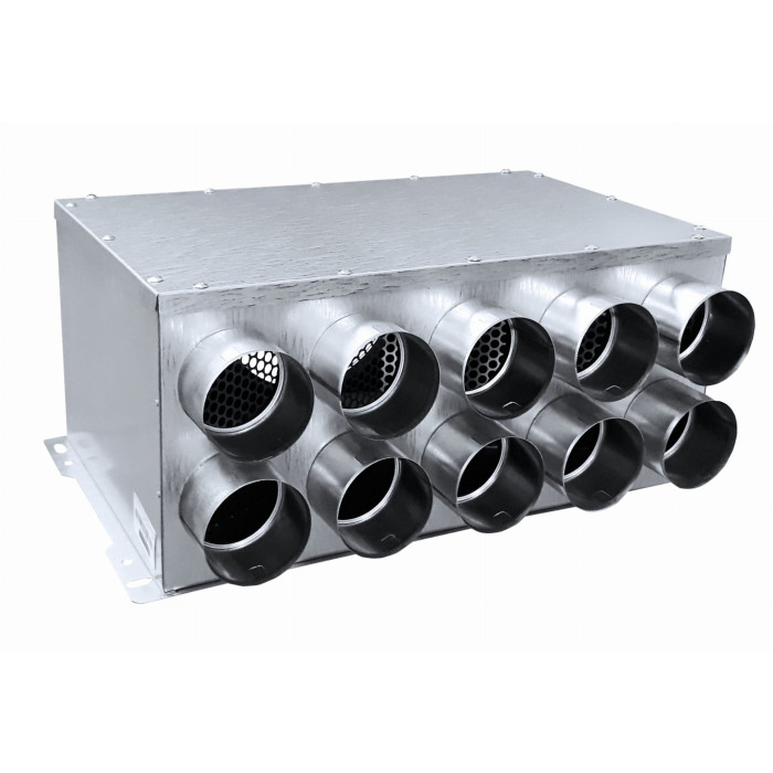Kolektors elastīgam kanālam FITT 75 mm (160), 10 gredzeni