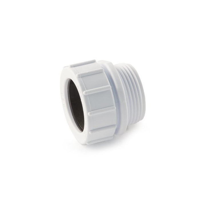 Sausā tipa notekūdeņu vārsta savienotājs WAVIN HepvO 40 mm x 1 1/2"" ārpusē