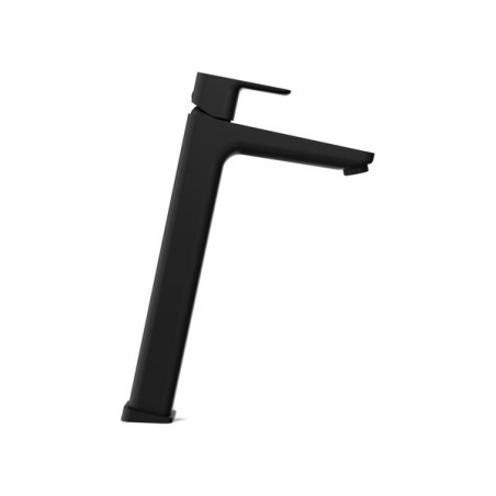 Washbasin faucet high without bottom valve RAVAK 10° 244 mm Free black