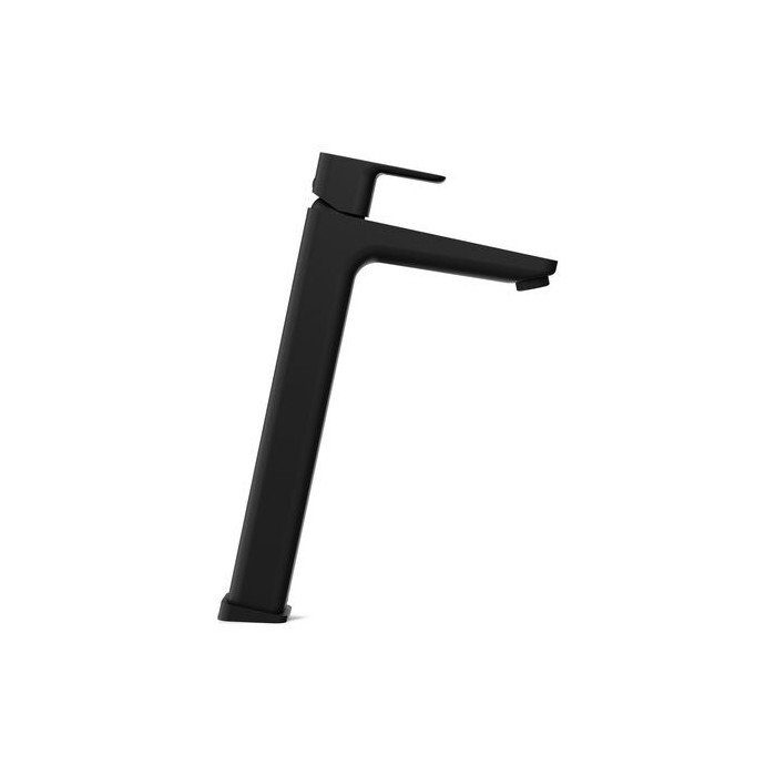 Washbasin faucet high without bottom valve RAVAK 10° 244 mm Free black