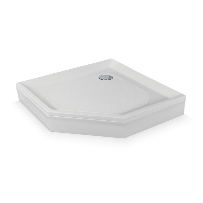 Shower tray BRASTA GLASS Simas 90 x 90 cm