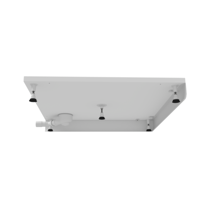 Shower tray BRASTA GLASS Hands 100 x 100 cm
