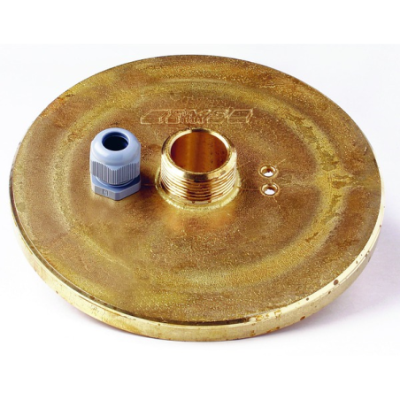 Giluminio gręžinio dangtelis su sriegiu D140 mm x 1 1/4"" išorinis