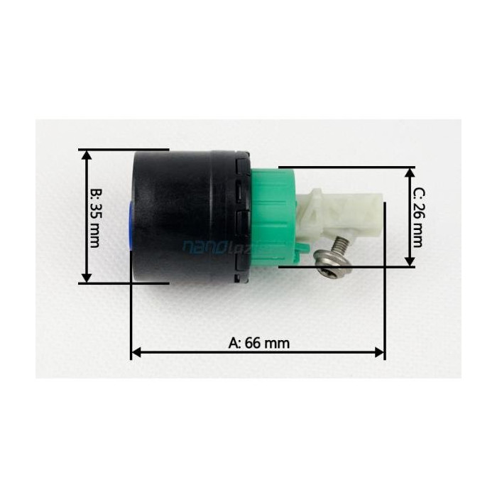 Mixer ceramic cassette (go-karts) HANSGROHE M3 / M2, 92730000