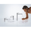 Смеситель для умывальника с нижним клапаном HANSGROHE Talis E CoolStart 110, 71713000