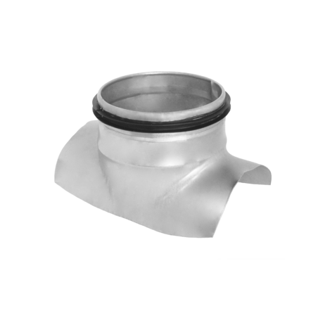 Ventilatsiooni sadulaharu ALNOR 200 x 160, stantsitud teras