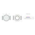 Loputushajuti ERGOVENT Rondo 160 mm