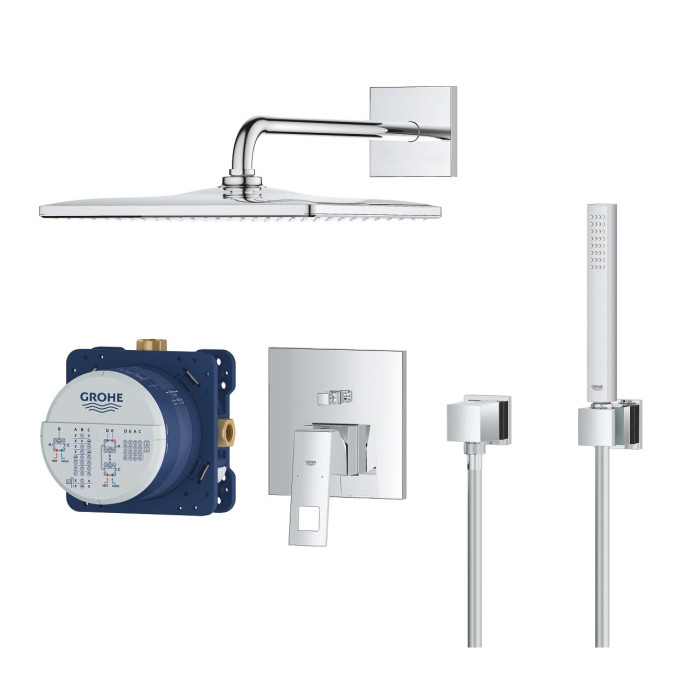 Настенная душевая система GROHE Eurocube Rainshower Mono Cube 310, 25238000