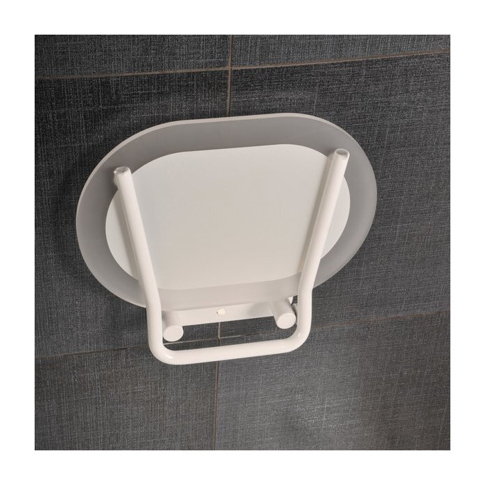 Seat RAVAK Chrome transparent/white