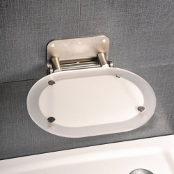 Sėdynė RAVAK Chrome clear/nerudijančio plieno