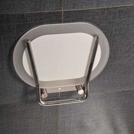 Sėdynė RAVAK Chrome clear/nerudijančio plieno