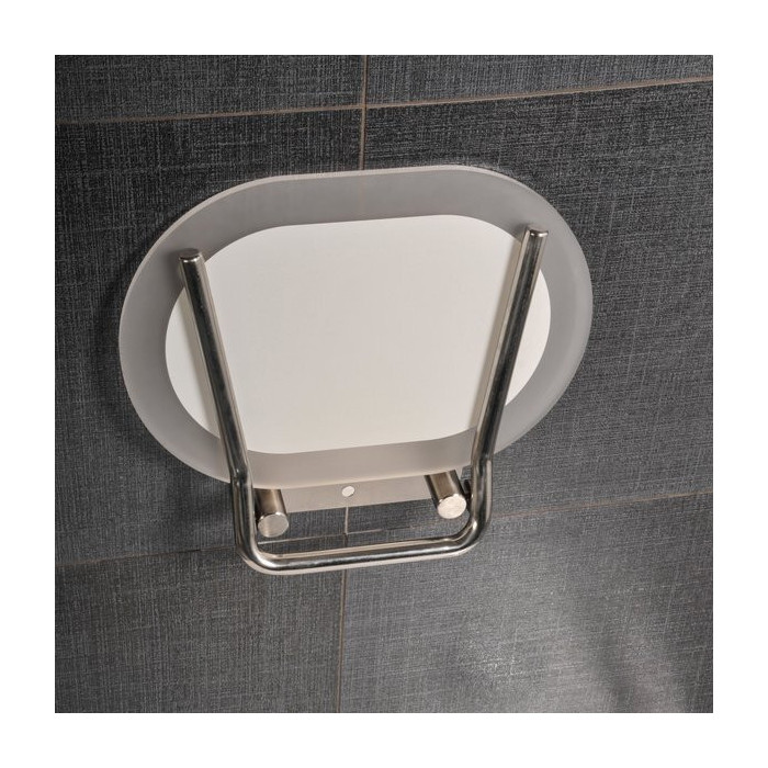Ravak Chrome Clear/Stainless Steel Seat