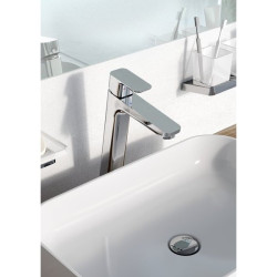 Washbasin faucet high without bottom valve RAVAK 10° 244 mm Free