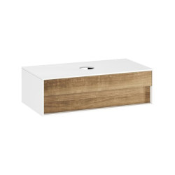 Тумба для умывальника RAVAK Step SD 1000, белый/ryeton