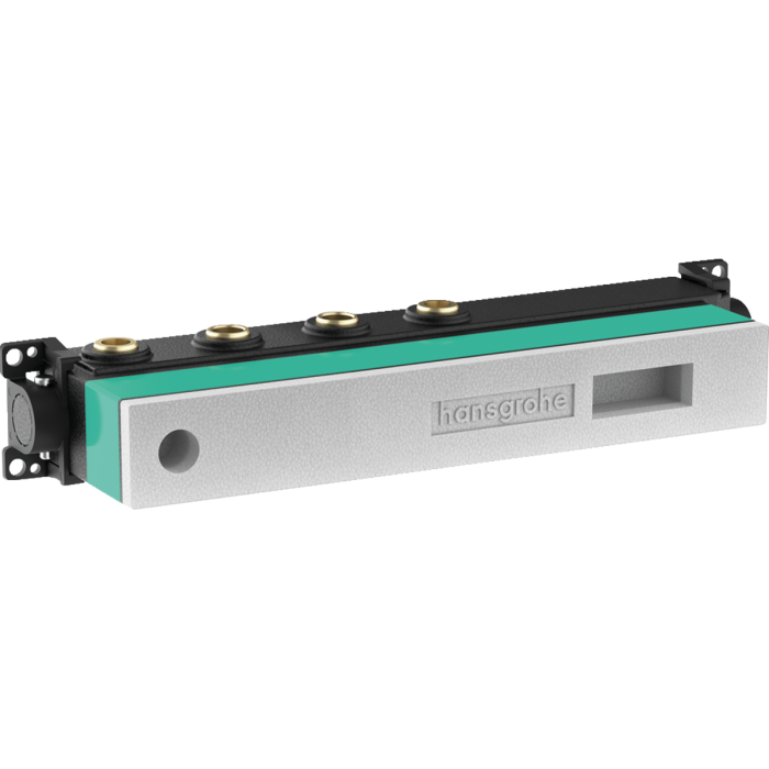 Termostaatsegisti HANSGROHE RainSelect 2 seina sisse paigaldatav osa toimib, 15310180