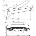 Shower head HANSGROHE Rainfinity 3 jet, 26234670