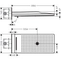 Dušas galva HANSGROHE Rainmaker Select 3 strūkla, 24001600