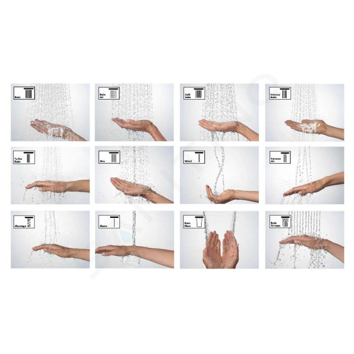 Душевая лейка HANSGROHE Rainmaker Select 3 форсунка, 24006600