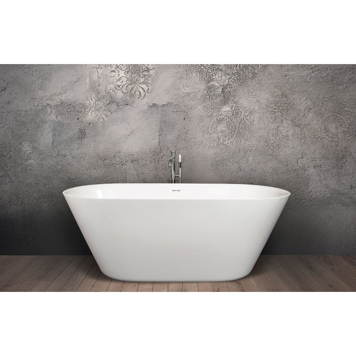 Stone mass bathTUB PAA Storia, white, 725 x 1670 mm