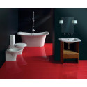 Stone mass bathtub PAA Bel Canto, white, 850 x 1800 mm