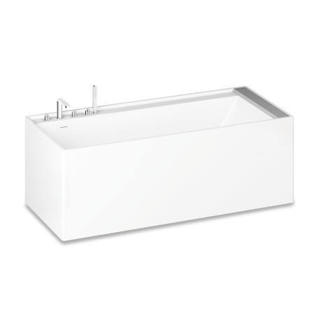 Stone masės vonia PAA Infinity, balta, 795 x 1795 mm