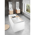 Stone mass bathtub PAA Infinity, white, 795 x 1795 mm