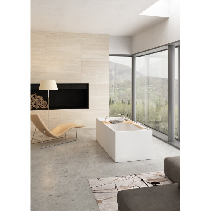 Kivimassivann PAA Infinity, valge, 795 x 1795 mm