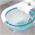 Hanging WC Pot VILLEROY & BOCH O.Novo Rimless with a slowly descending lid