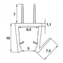 Raamideta dušikabiini ukse põhja tihenduslint BALTIC GLASS 900 mm