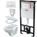 Eelseinaga WC komplektid ALCA PLAST KOMP-ALCA5