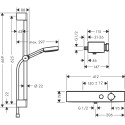 Thermostatic shower faucet HANSGROHE ShowerTablet Select, 24260000