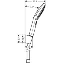 Душевые наборы HANSGROHE Raindance Select E120 Белый/Хром, 3 функции, 26720400