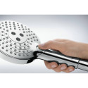Dušo komplektai HANSGROHE Raindance Select S 120 Chrome, 3 funkcijos, (Įvairių ilgių pasirinkimas)