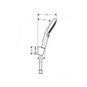 Shower sets HANSGROHE Raindance Select S 120 Chrome, 3 features, (Multi-length selection)